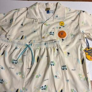 Banana Boat Kids‎ Swim Set, Campers Surf Print, Shirt and Shorts, XL